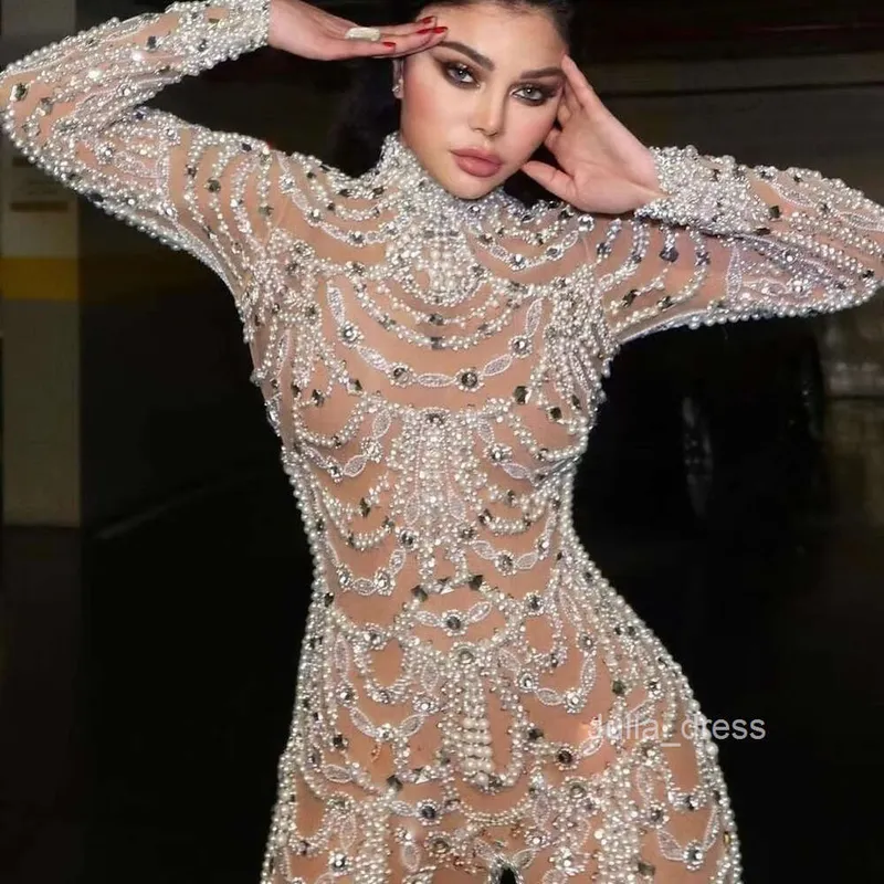 2024 Nuevo vestido de mujer Fit Slim Sequin Sequin Sexy MopSuit Pants