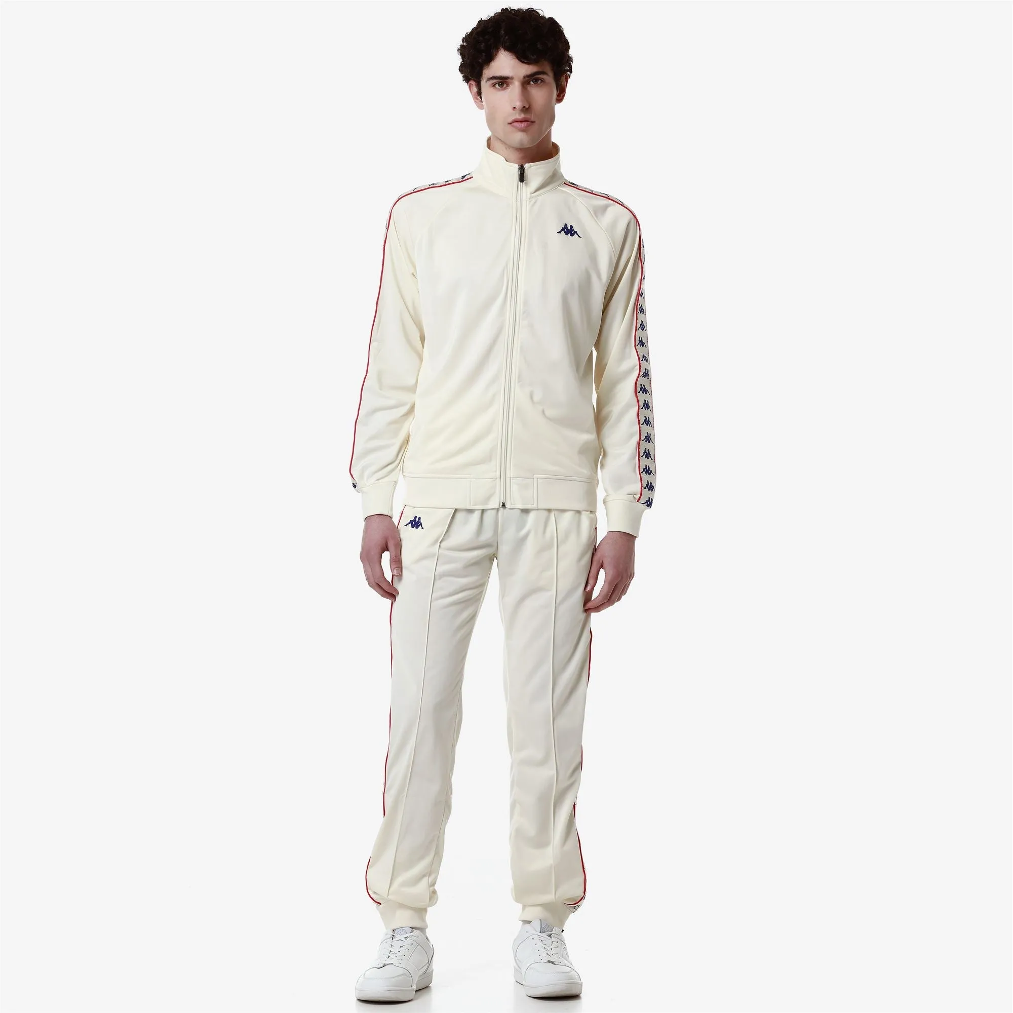 222 BANDA ANNISTON SLIM BLANCO ANTIGUOAZUL REALROJO