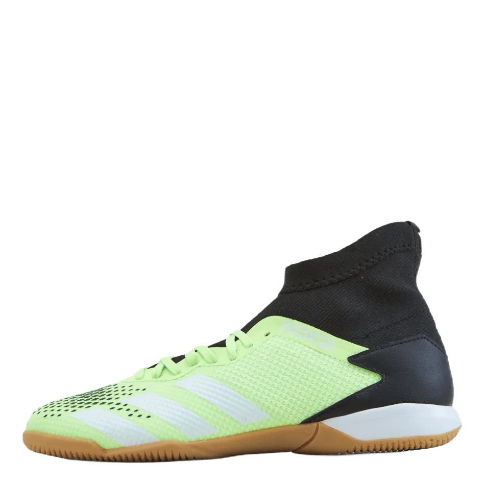 Adidas Predator 20.3 In Black/White/Green