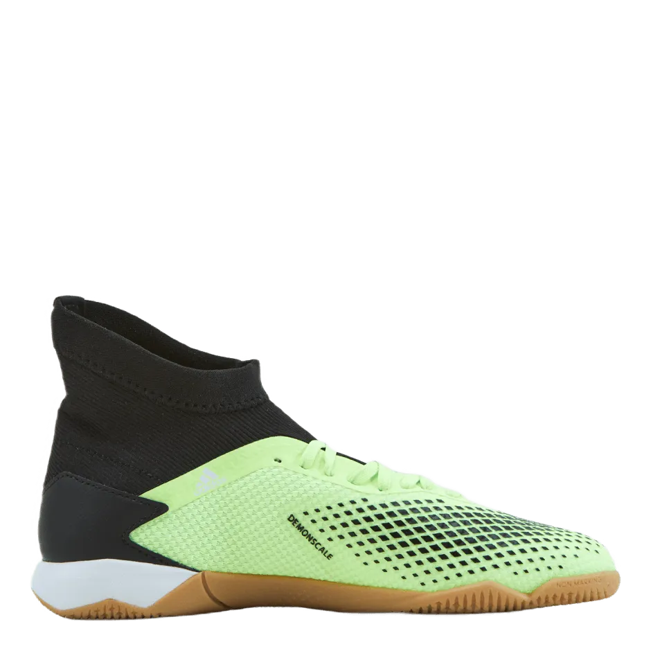 Adidas Predator 20.3 In Black/White/Green
