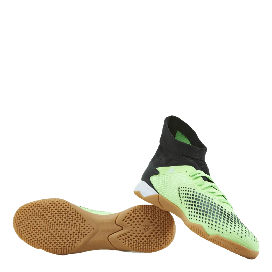 Adidas Predator 20.3 In Black/White/Green