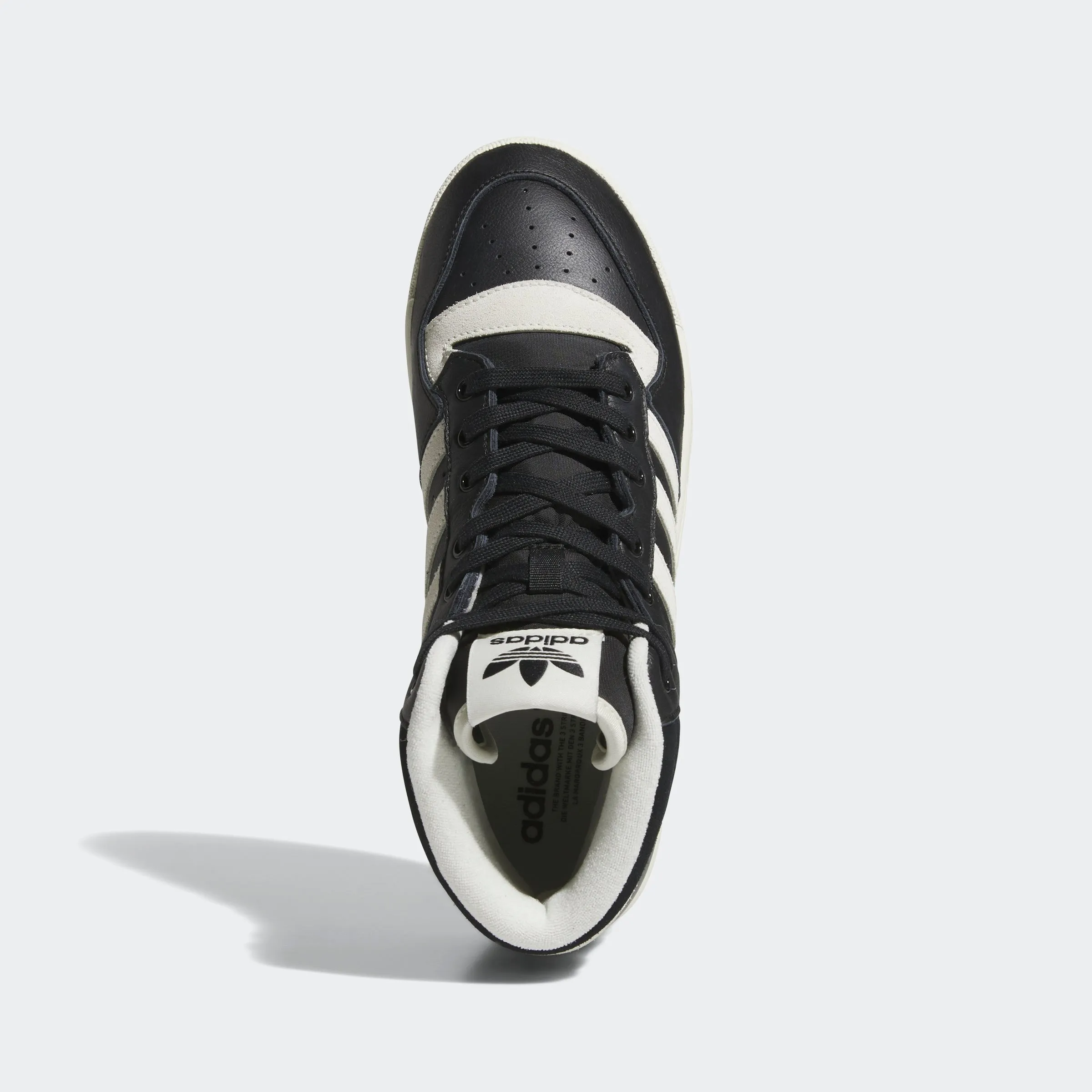 adidas Rivalry Mid Core Black / Ivory / Ivory