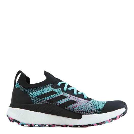 Adidas Terrex Two Ultra Trail Running Shoes Acid Mint / Core Black / Screaming Pink