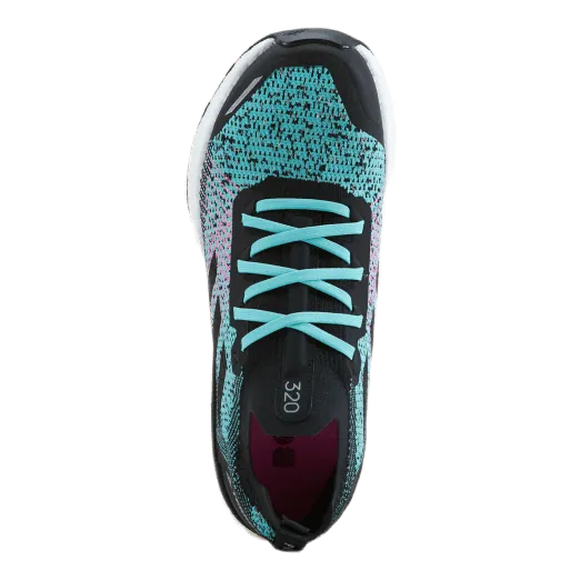 Adidas Terrex Two Ultra Trail Running Shoes Acid Mint / Core Black / Screaming Pink