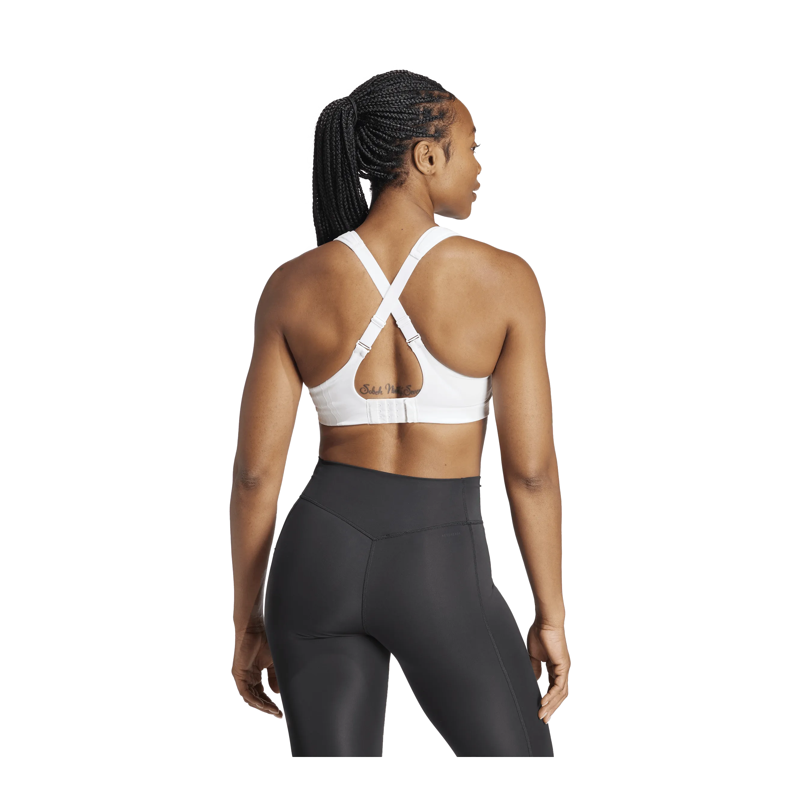 ADIDAS TLRD IMPACT TRAINING HIGHSUPPORT BRA WHITE