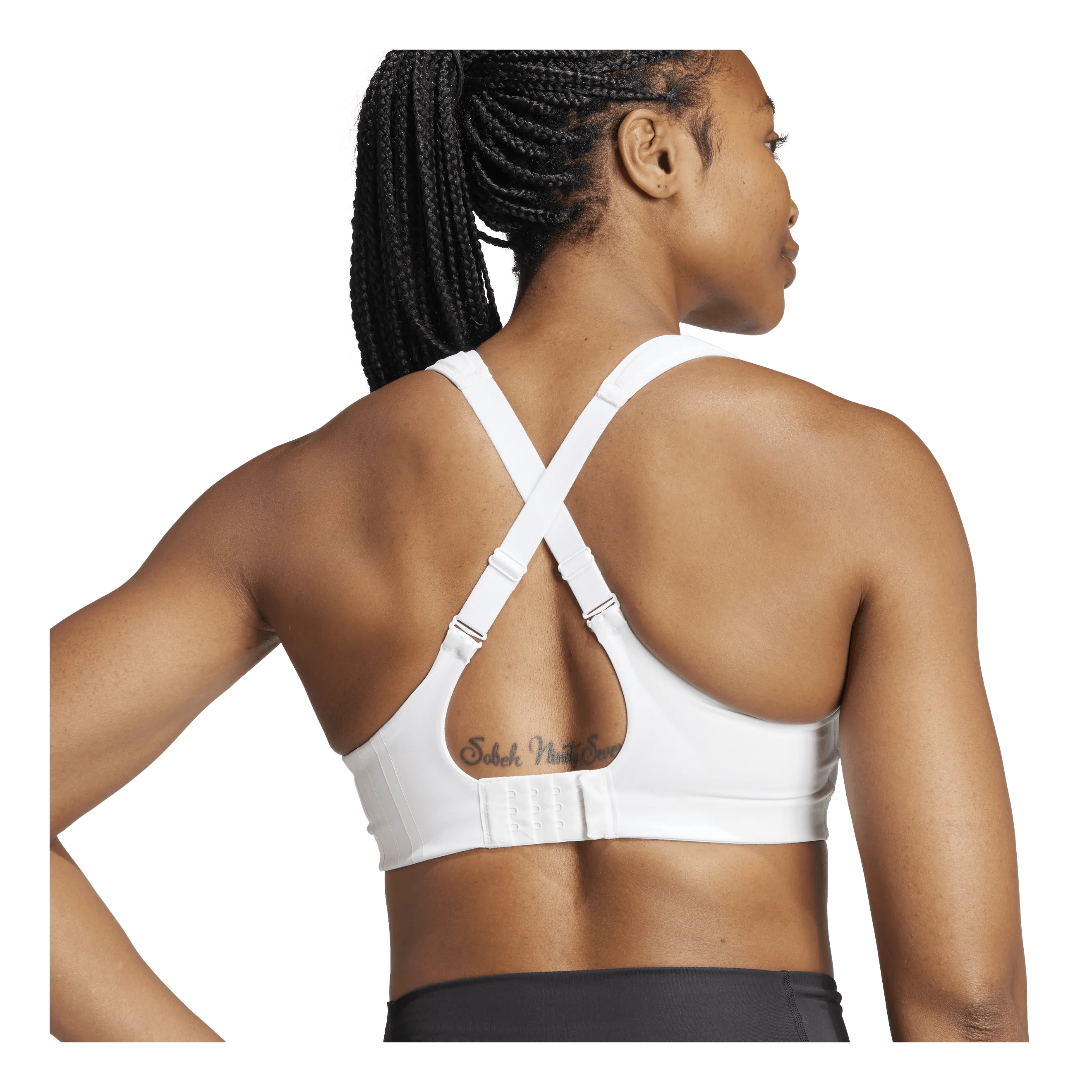 ADIDAS TLRD IMPACT TRAINING HIGHSUPPORT BRA WHITE
