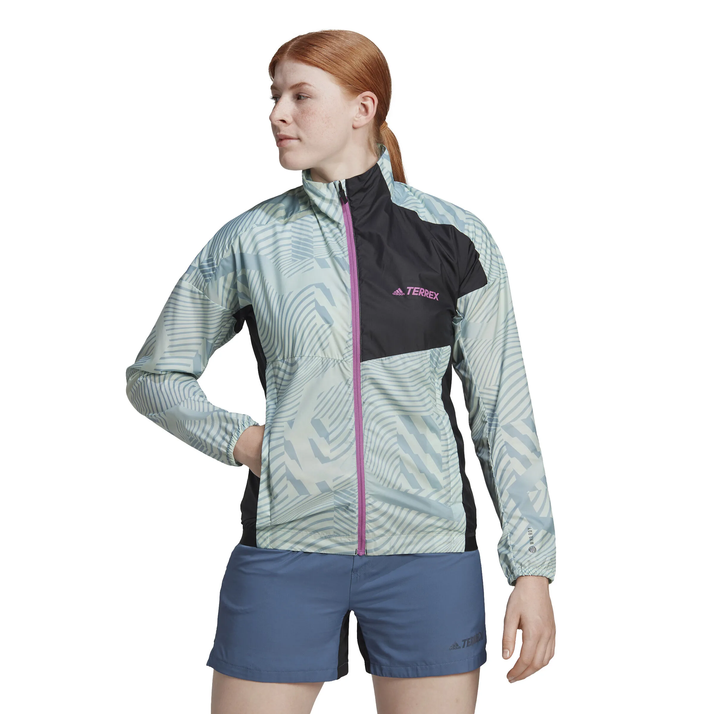 adidas Trail Wind Chaqueta Para Correr Mujeres
