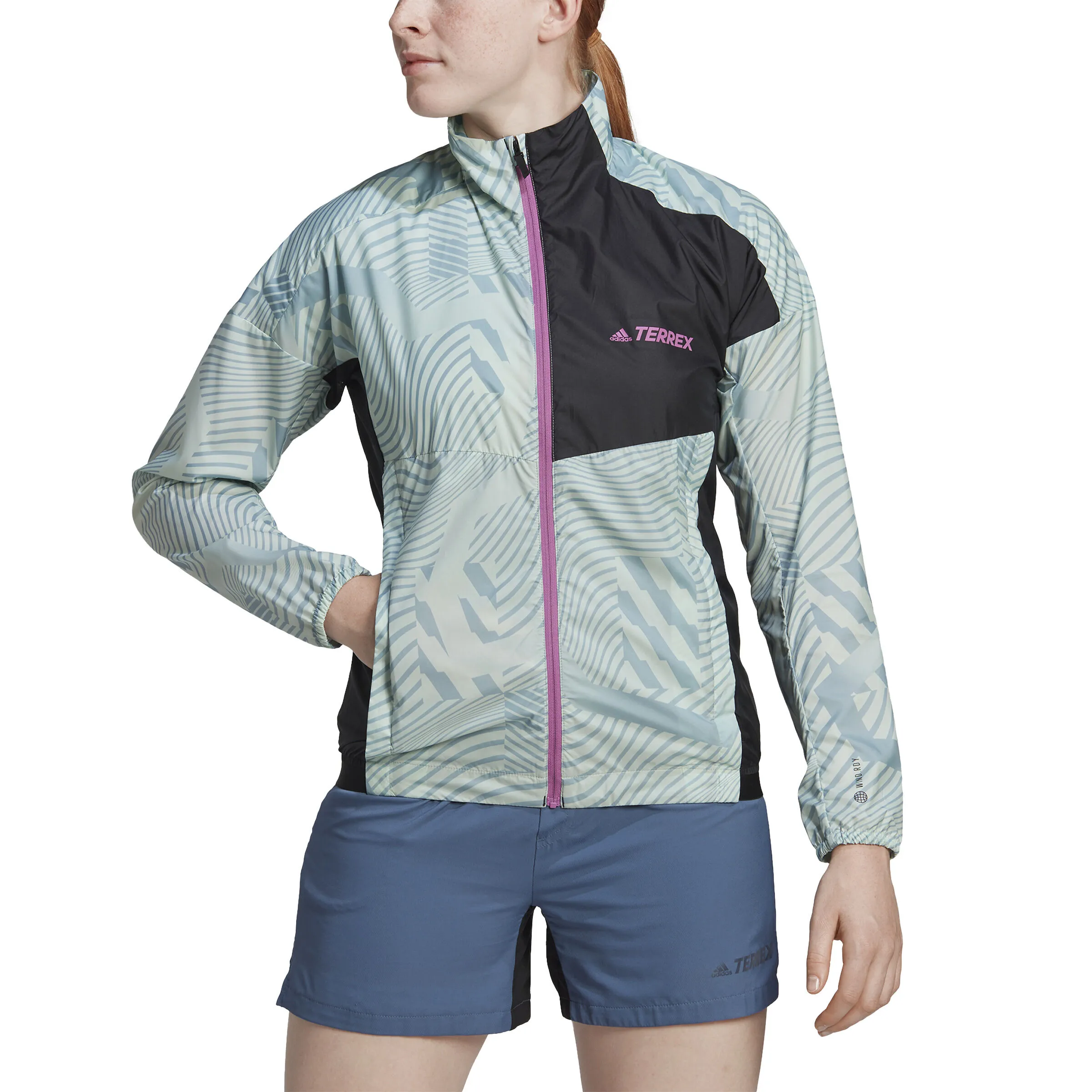 adidas Trail Wind Chaqueta Para Correr Mujeres
