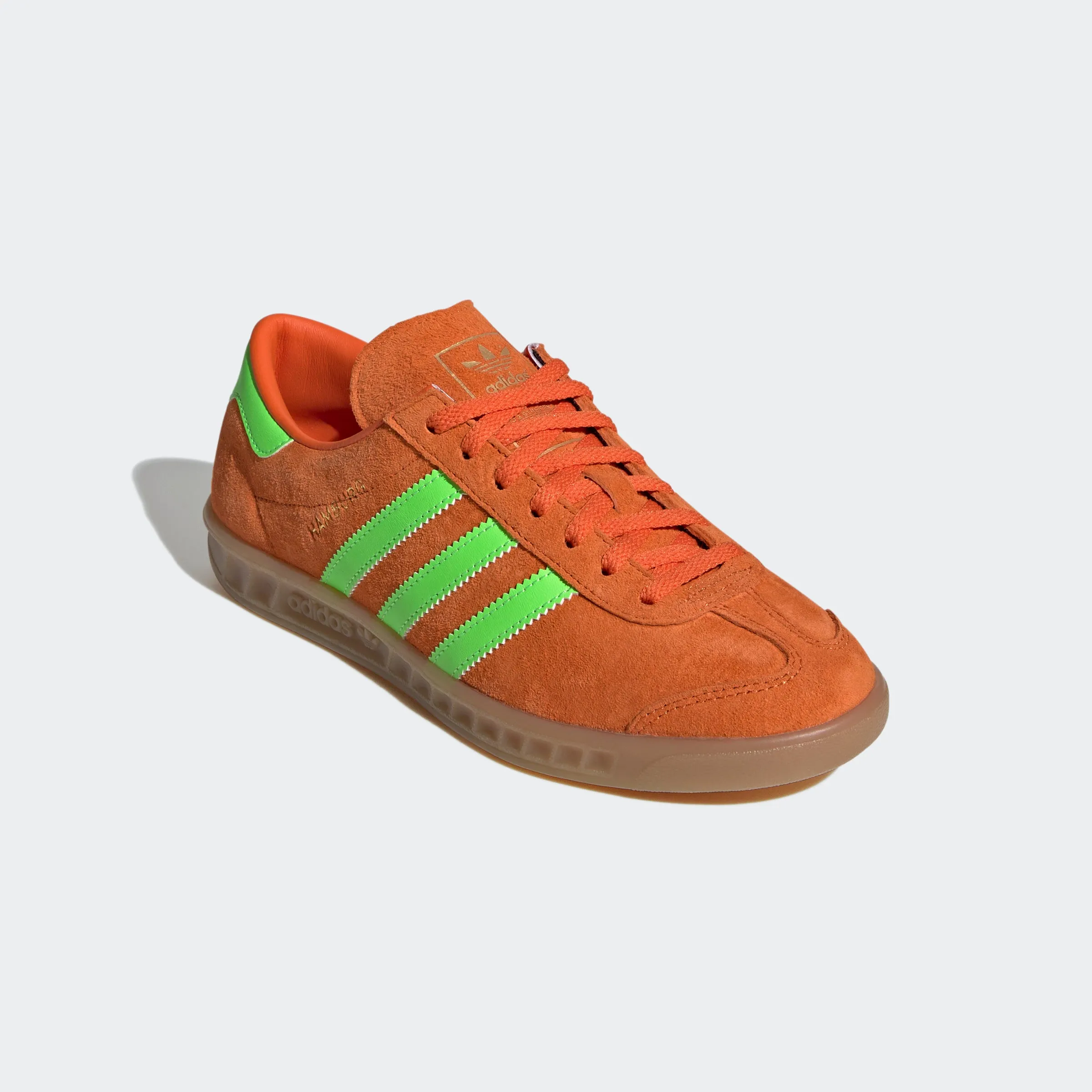 adidas Women Hamburg Orange / Solar Green / Gum