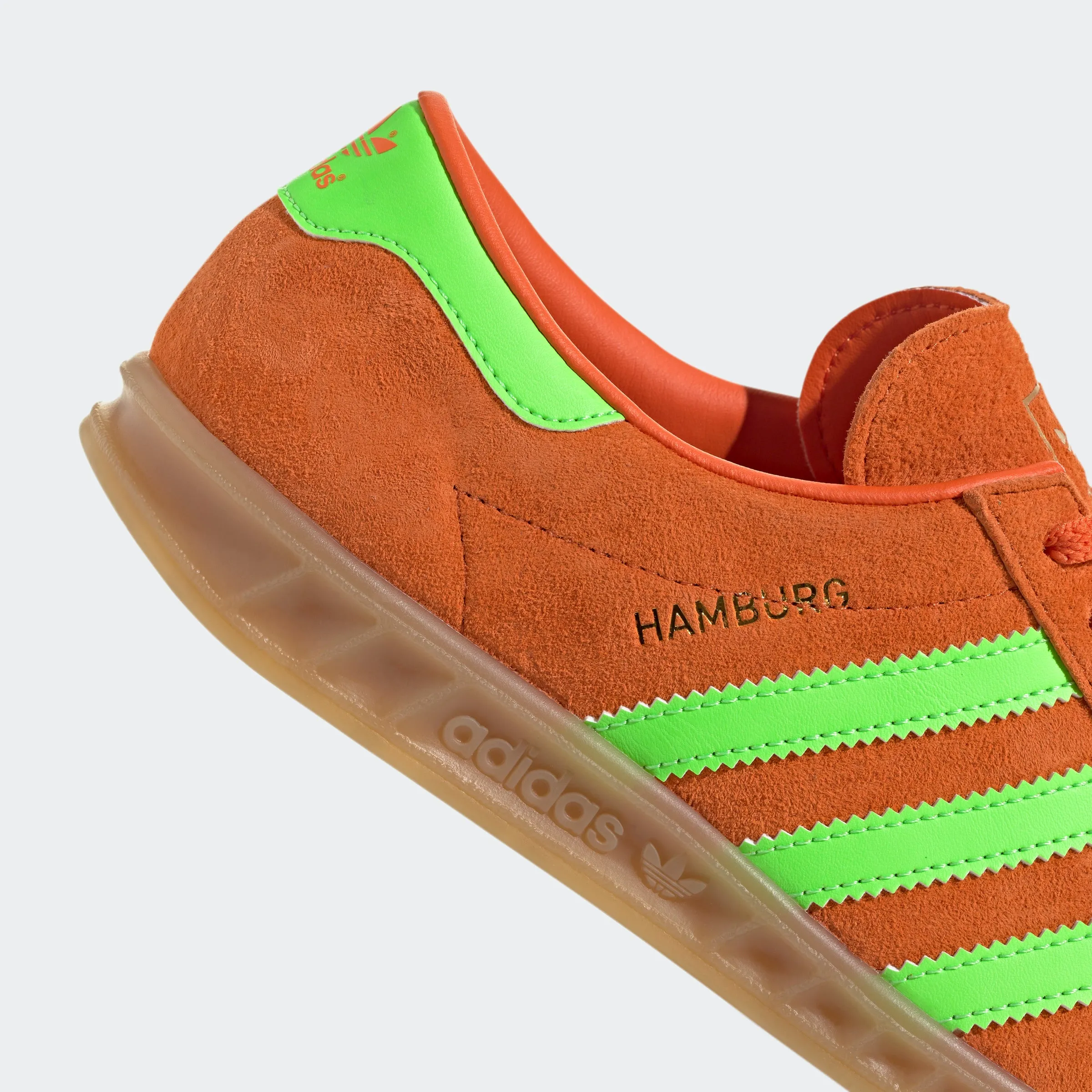 adidas Women Hamburg Orange / Solar Green / Gum