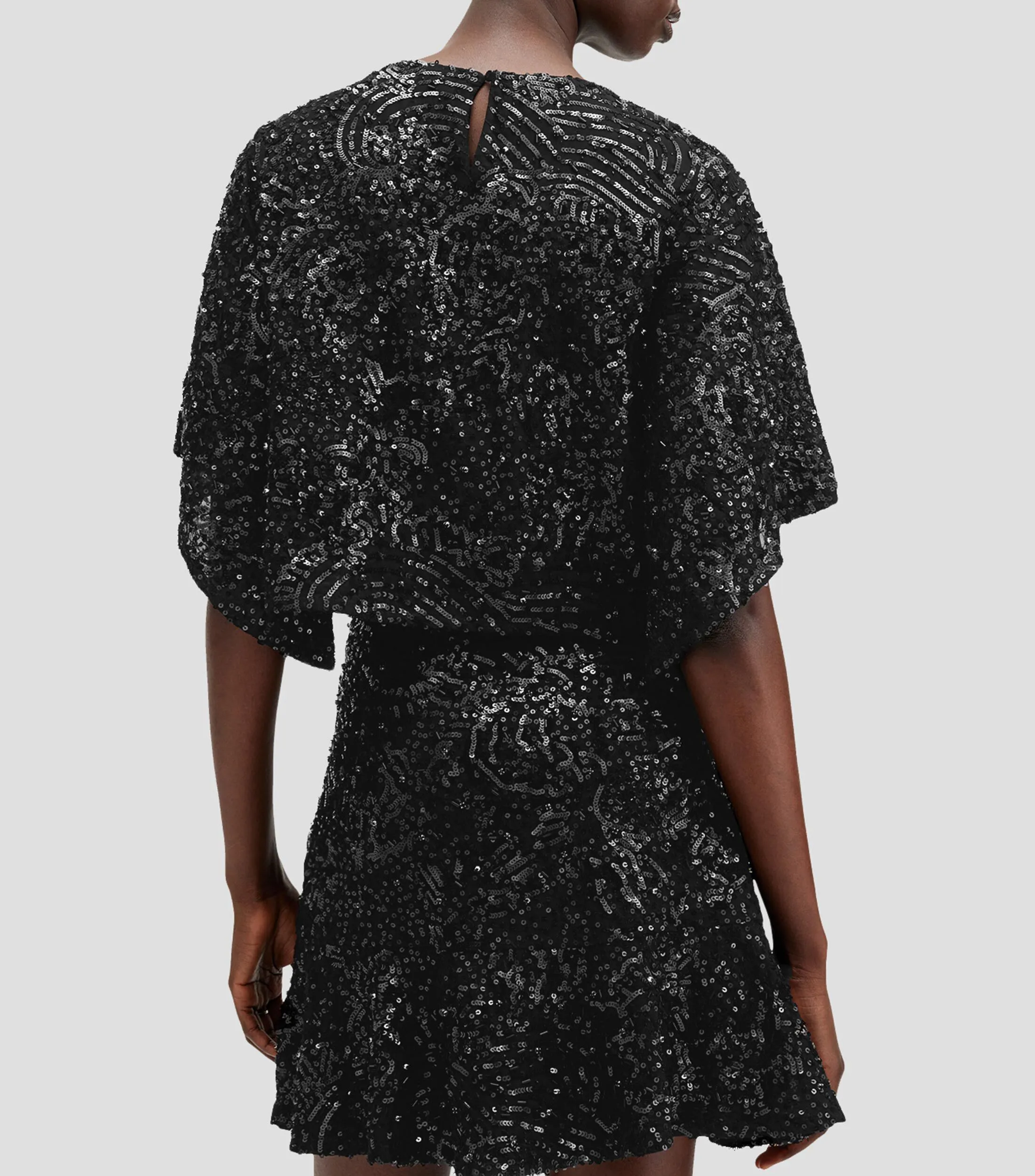 AllSaints Blusa Fantasía Manga 3,4 Mujer