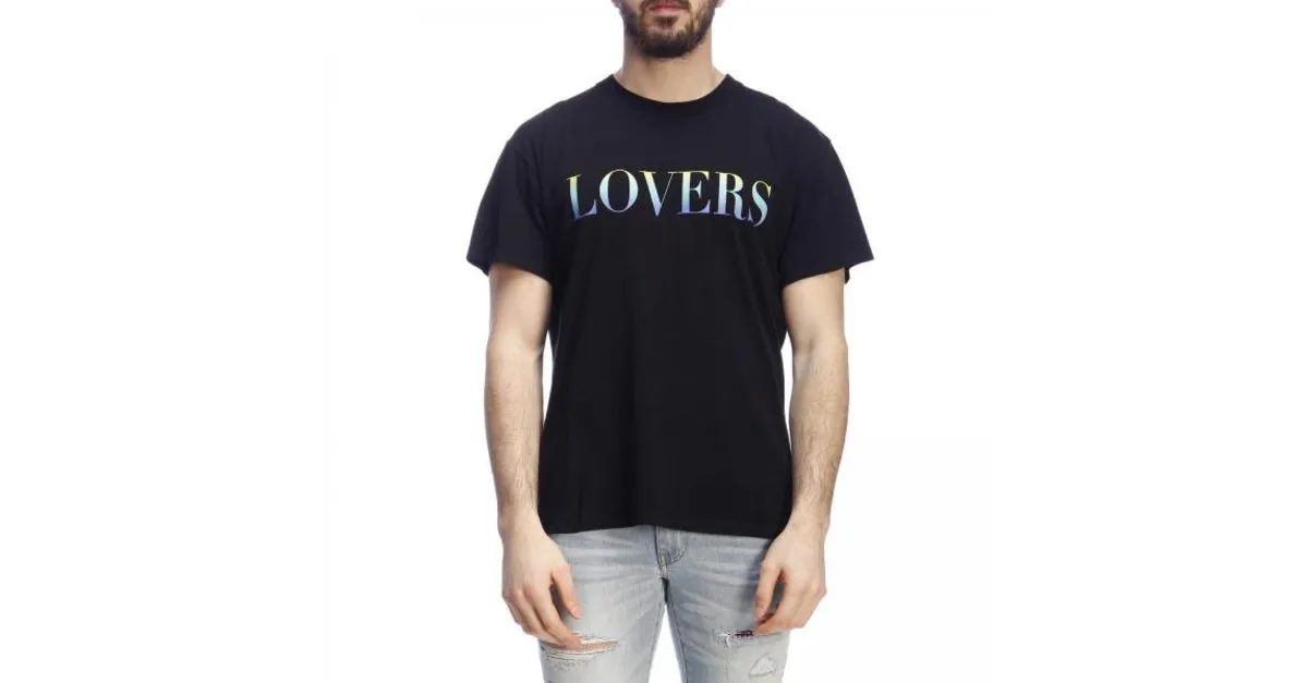 Amiri tees Negro 