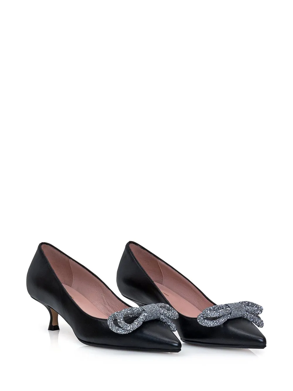 ANNA F. Pump with Ribbon