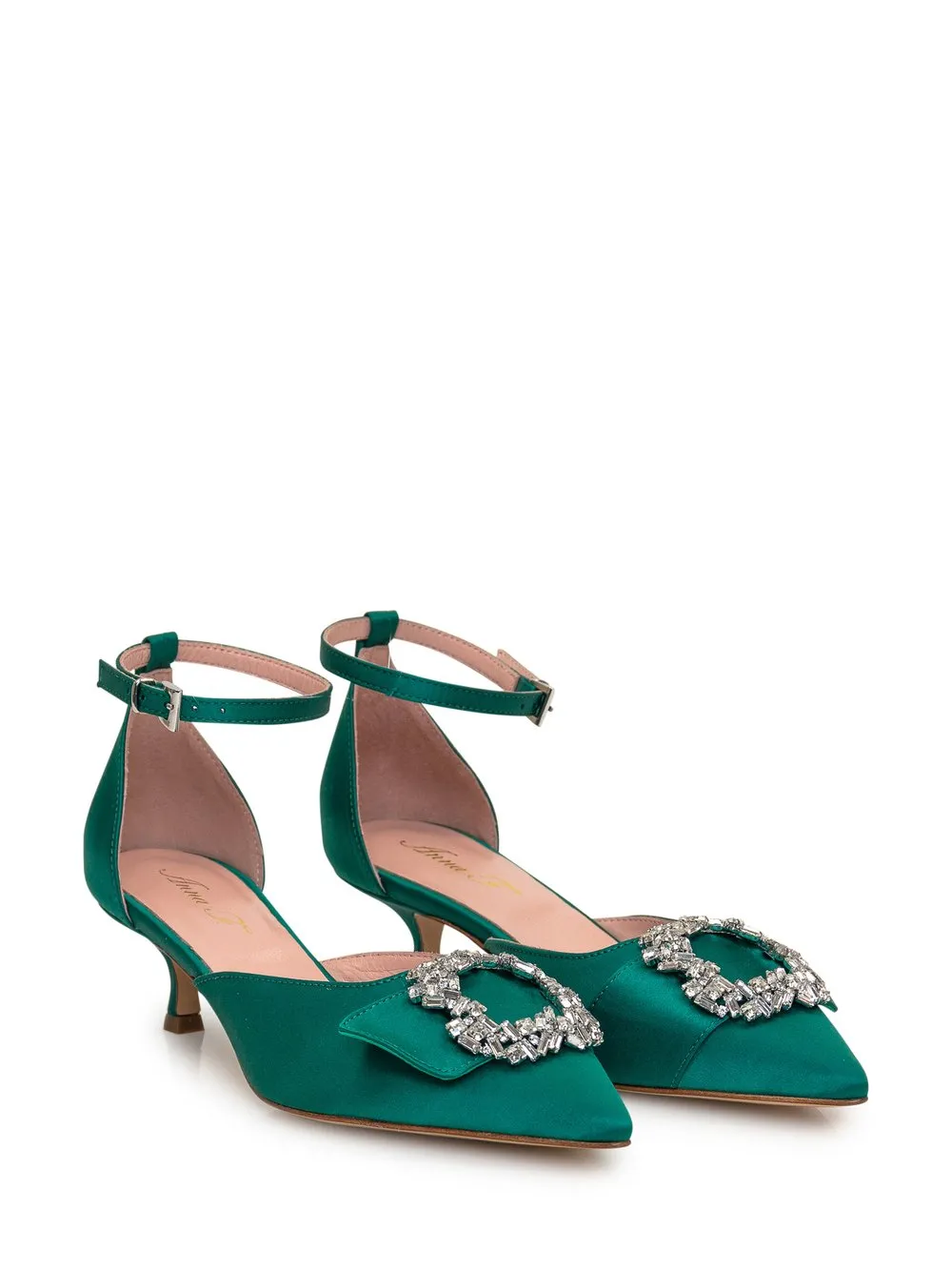 ANNA F. Satin Pump