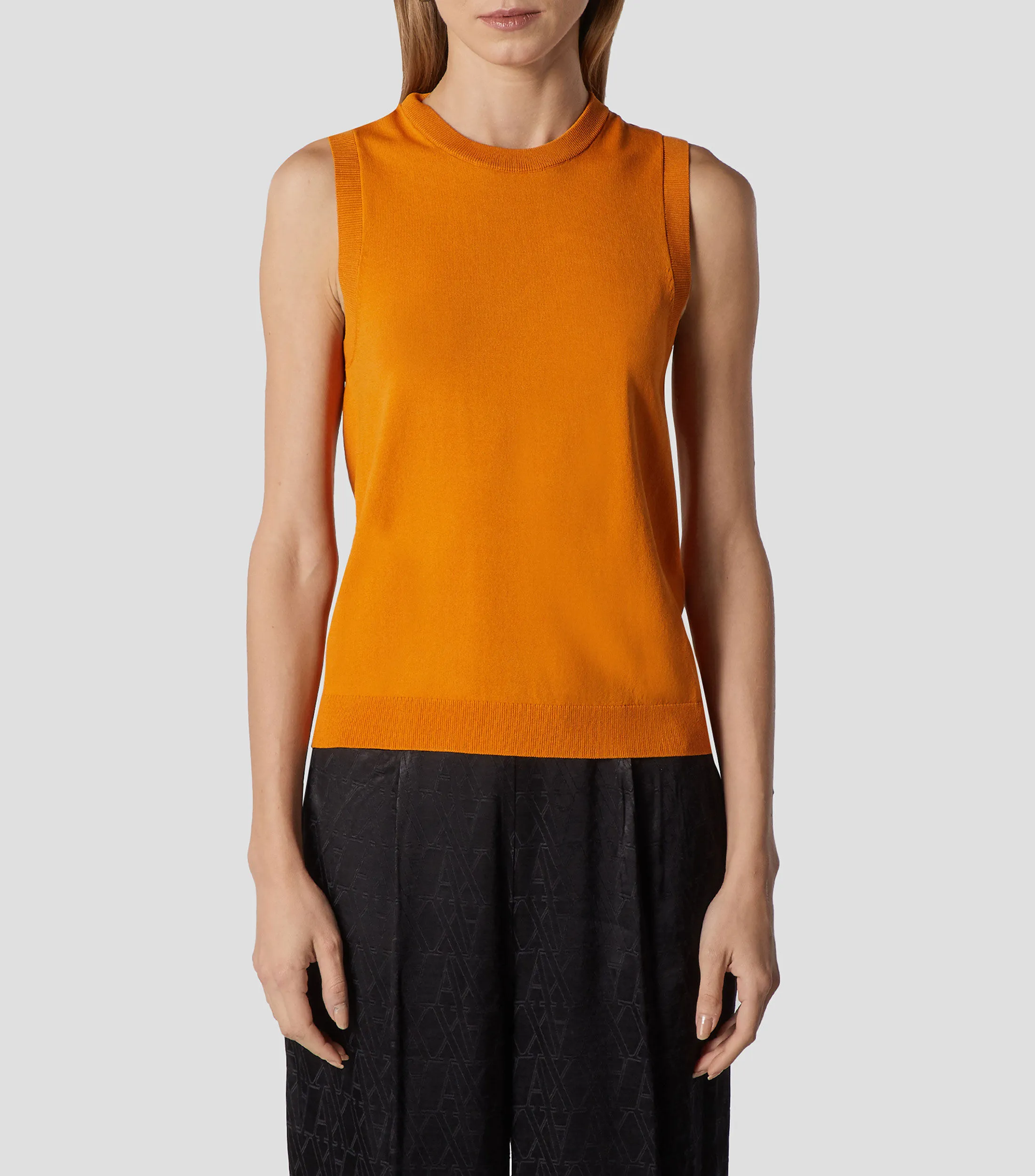 Armani Exchange Top sin mangas Mujer