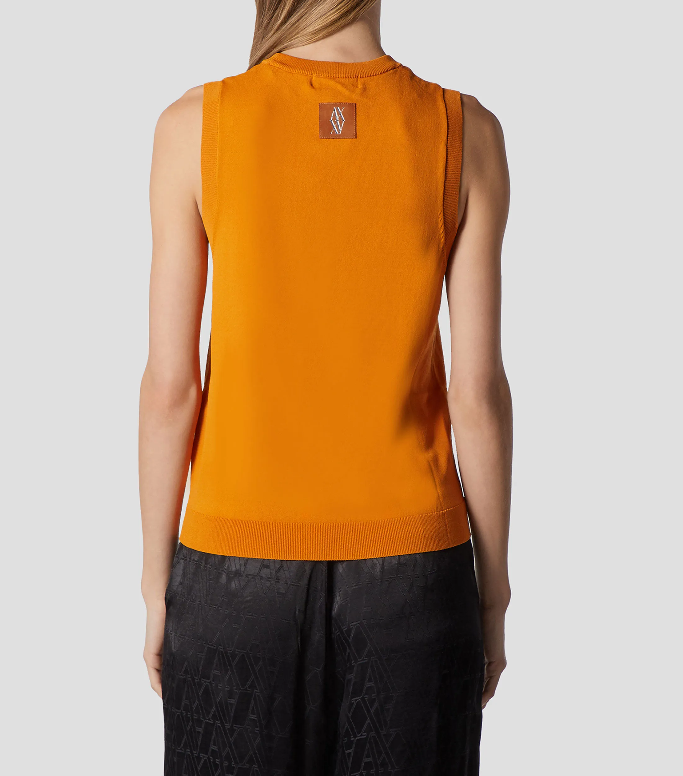 Armani Exchange Top sin mangas Mujer