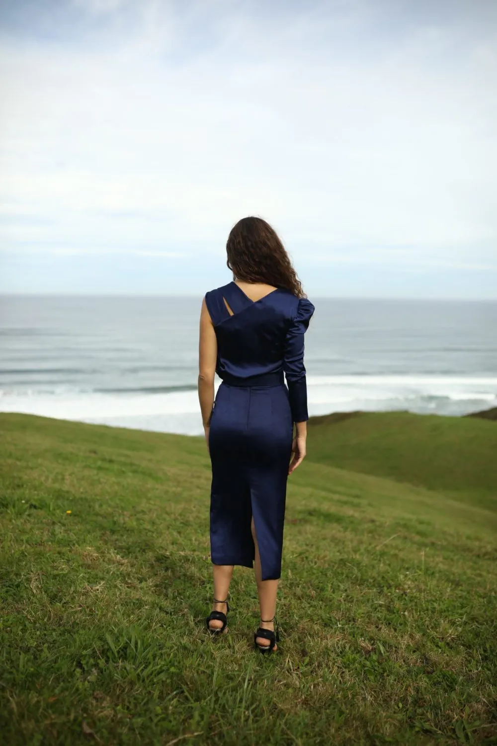 ATREZATÜRE. Top Lúa azul