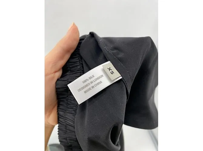 Autre Marque ASCENO Pantalón T.Seda XS Internacional Negro 