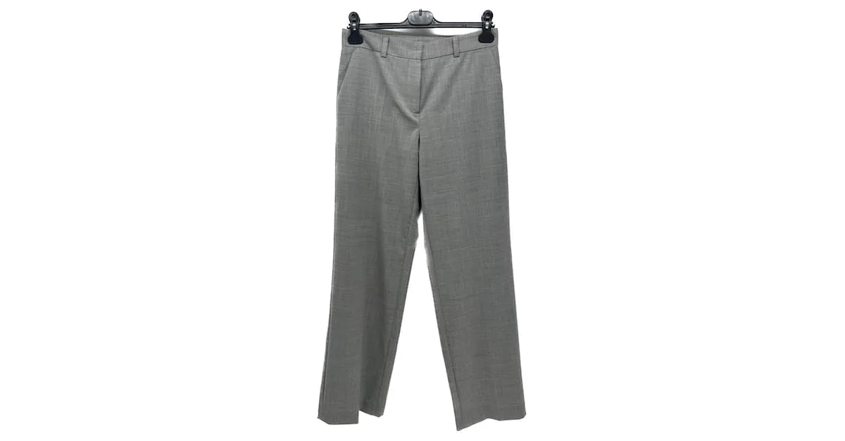 Autre Marque Pantalón NON SIGNE / UNSIGNED T.International S Poliéster Gris 