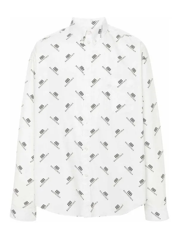BALENCIAGA CAMISA  BLANCO