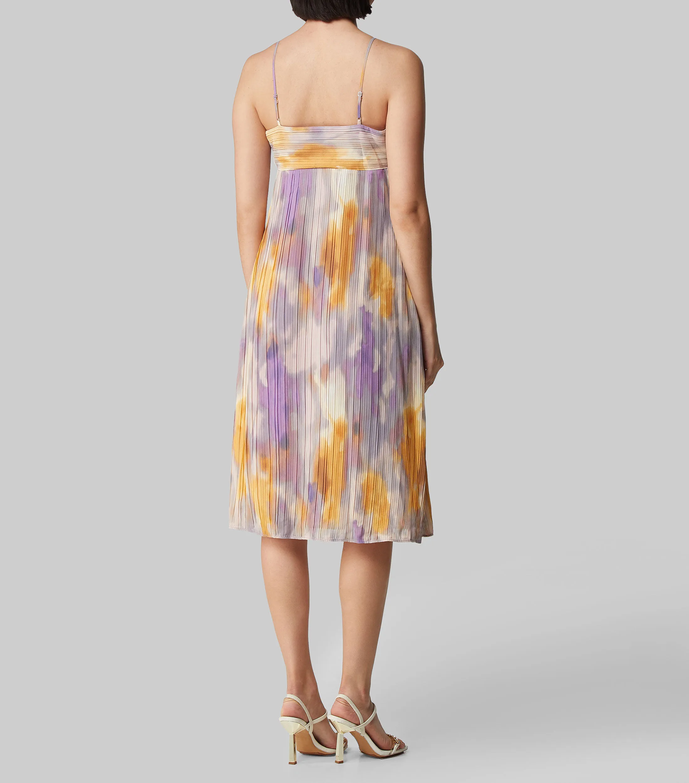 BCBG New York Vestido largo abstracto Mujer
