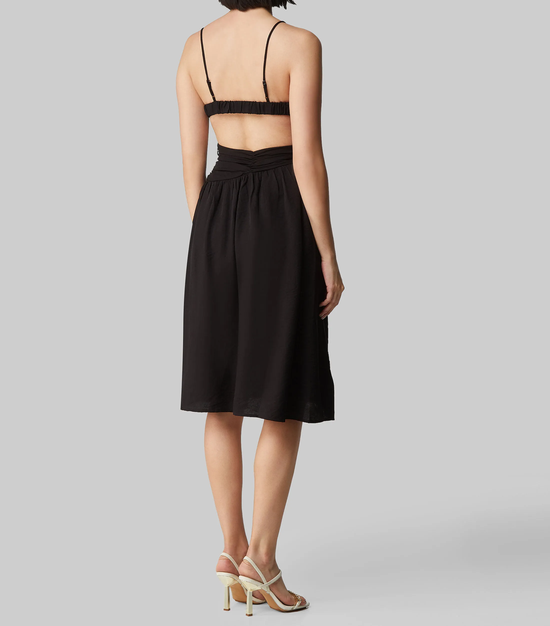 BCBG New York Vestido largo liso Mujer