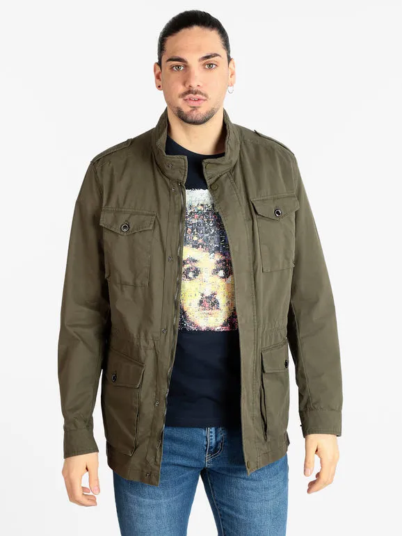 Be Board Chaqueta ligera de hombre en algodón