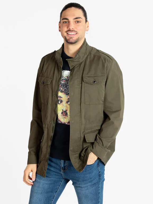 Be Board Chaqueta ligera de hombre en algodón