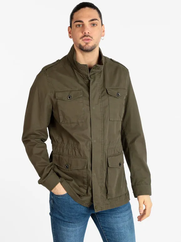 Be Board Chaqueta ligera de hombre en algodón