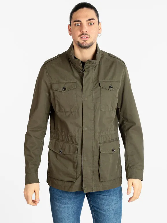 Be Board Chaqueta ligera de hombre en algodón