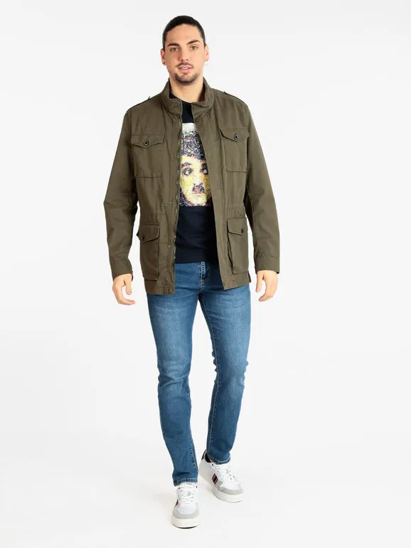 Be Board Chaqueta ligera de hombre en algodón