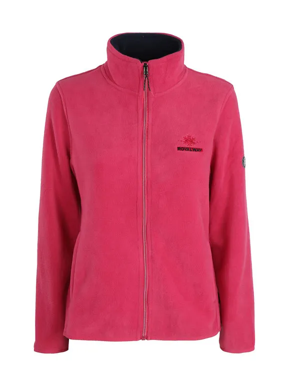 Be Board Sudadera polar de mujer con cremallera