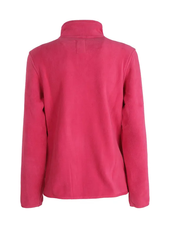 Be Board Sudadera polar de mujer con cremallera