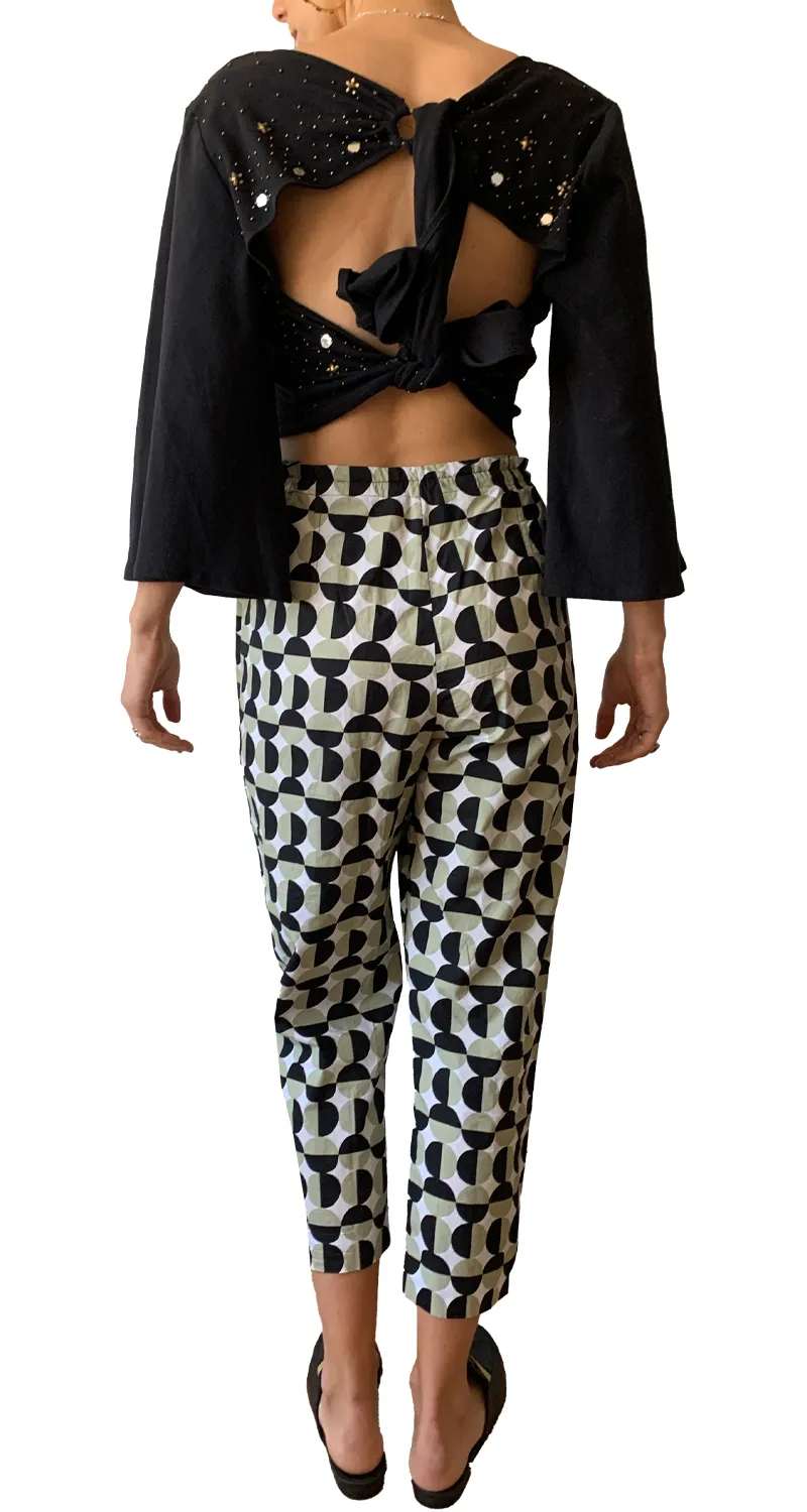 BIMBA Y LOLA Pantalón Print Geo