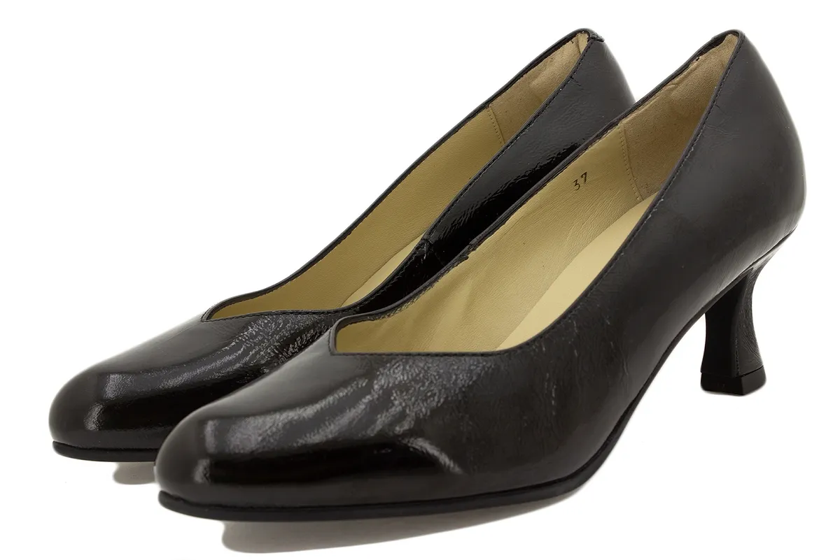 Black Patent Pump