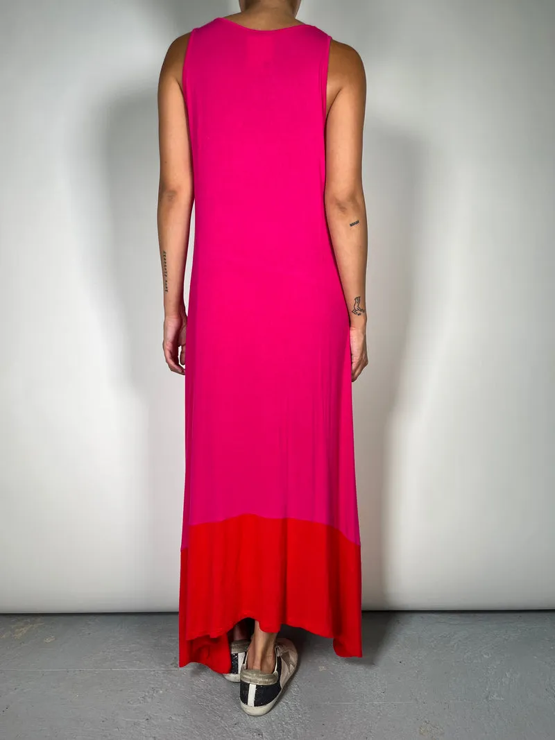 BLANCA SOFÍA Vestido Bicolor
