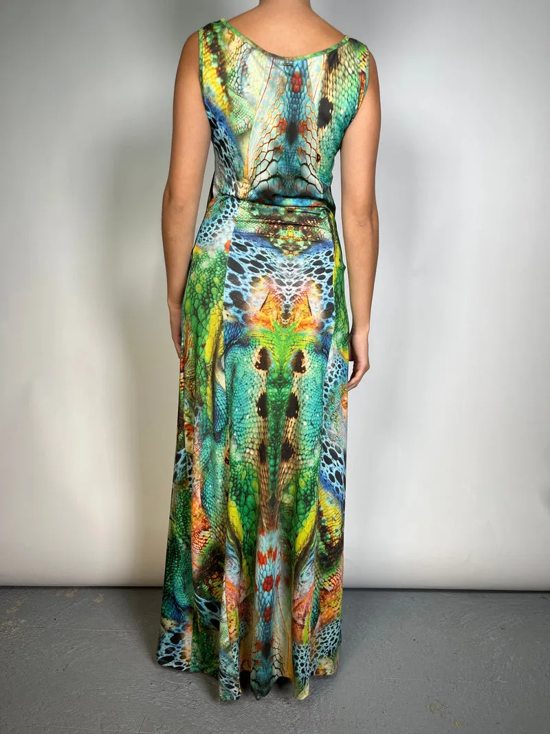 BLUEMAN Vestido Reptil