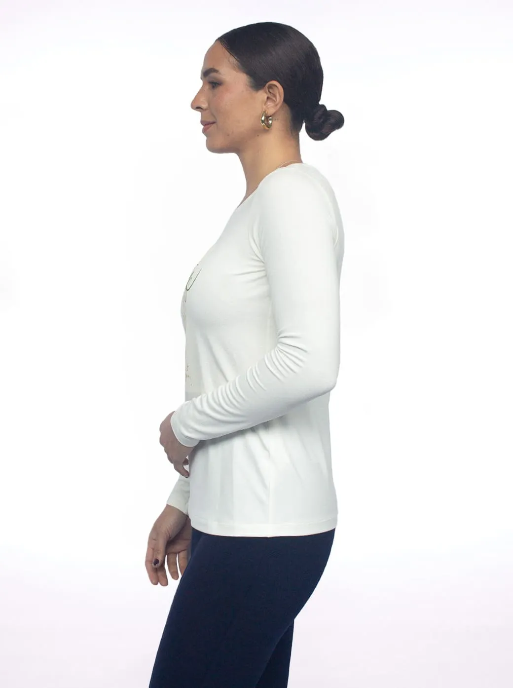 Blusa blanca Brisa