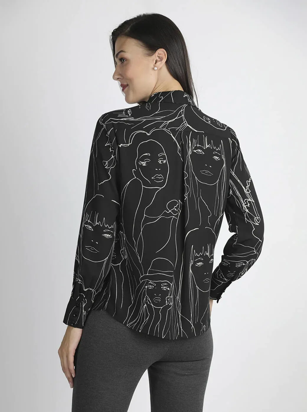 Blusa con Bolsillos Parche para Mujer Foleys 223865