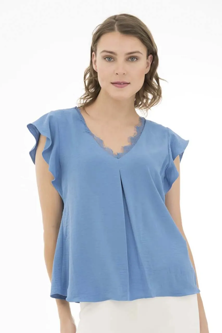 Blusa Cuello V Zucca 8424