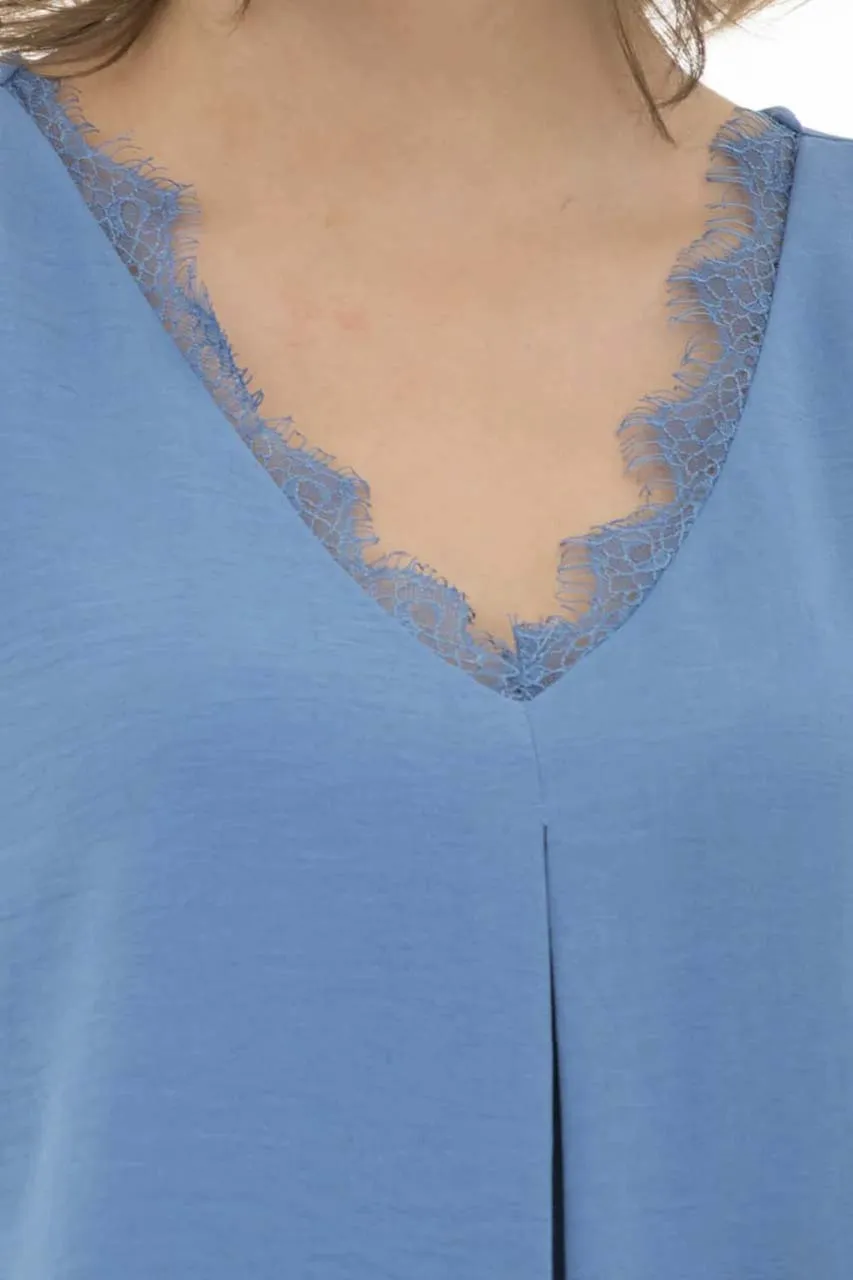 Blusa Cuello V Zucca 8424