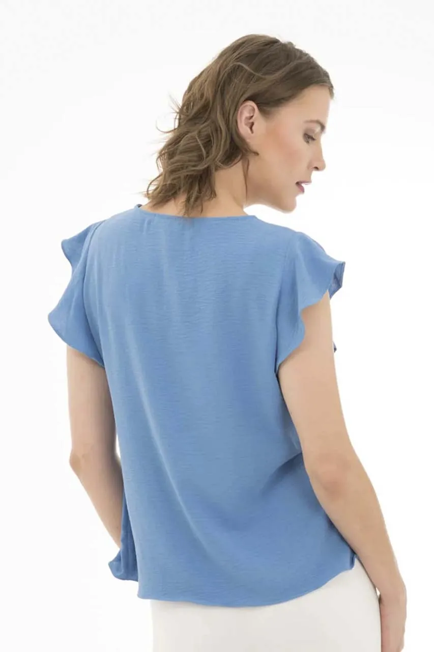 Blusa Cuello V Zucca 8424