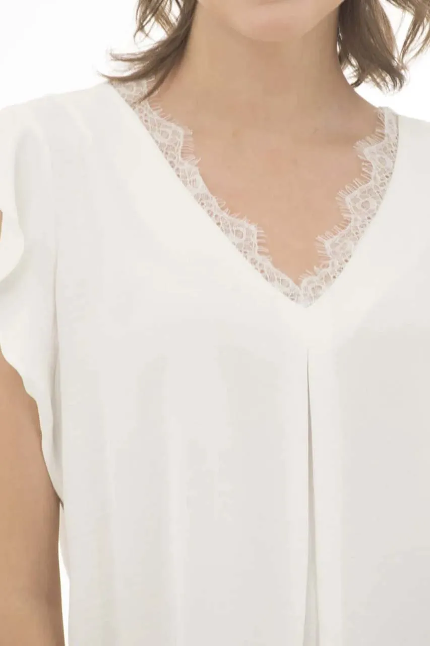 Blusa Cuello V Zucca 8424