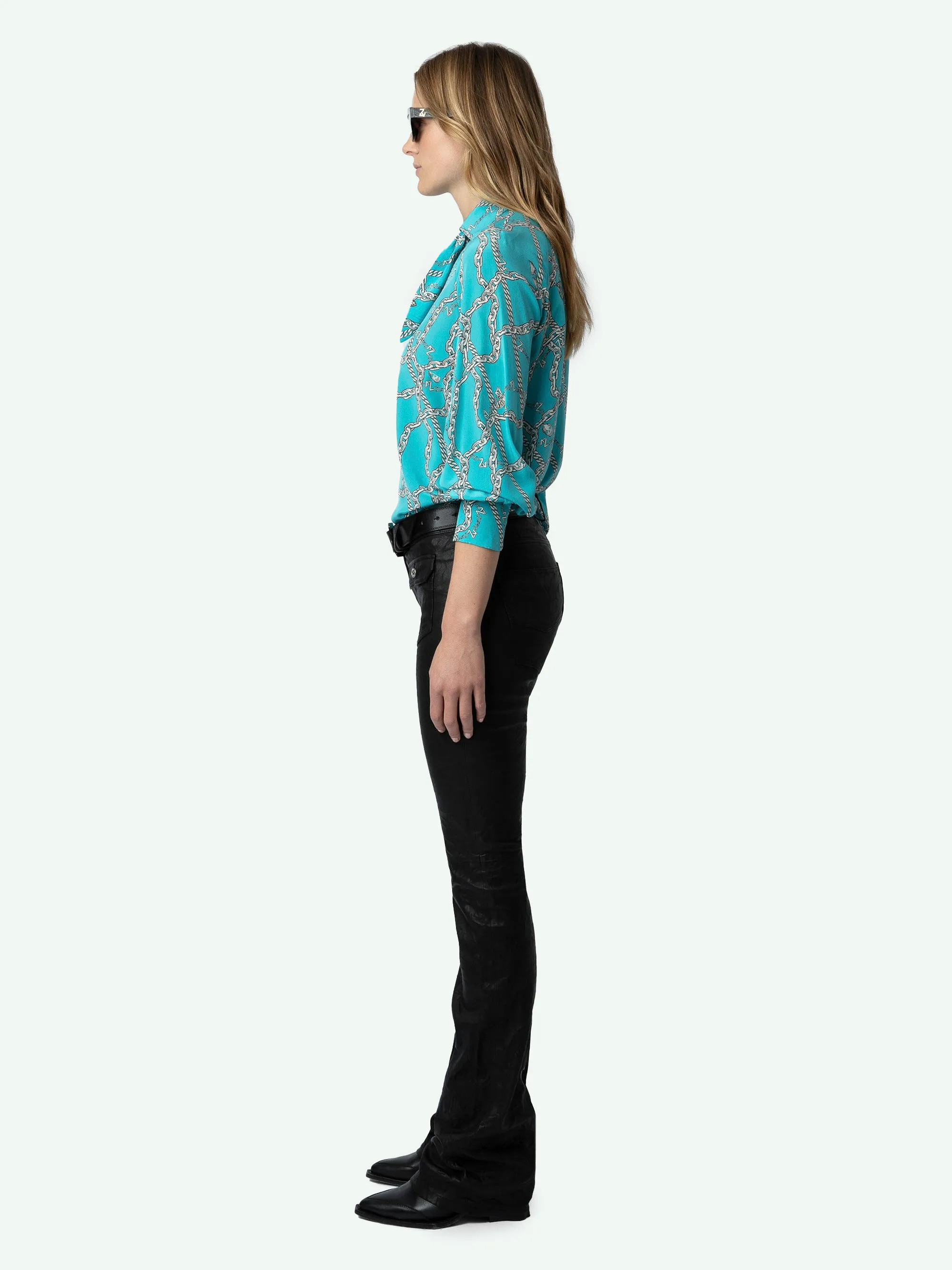 Blusa de Seda Tulie