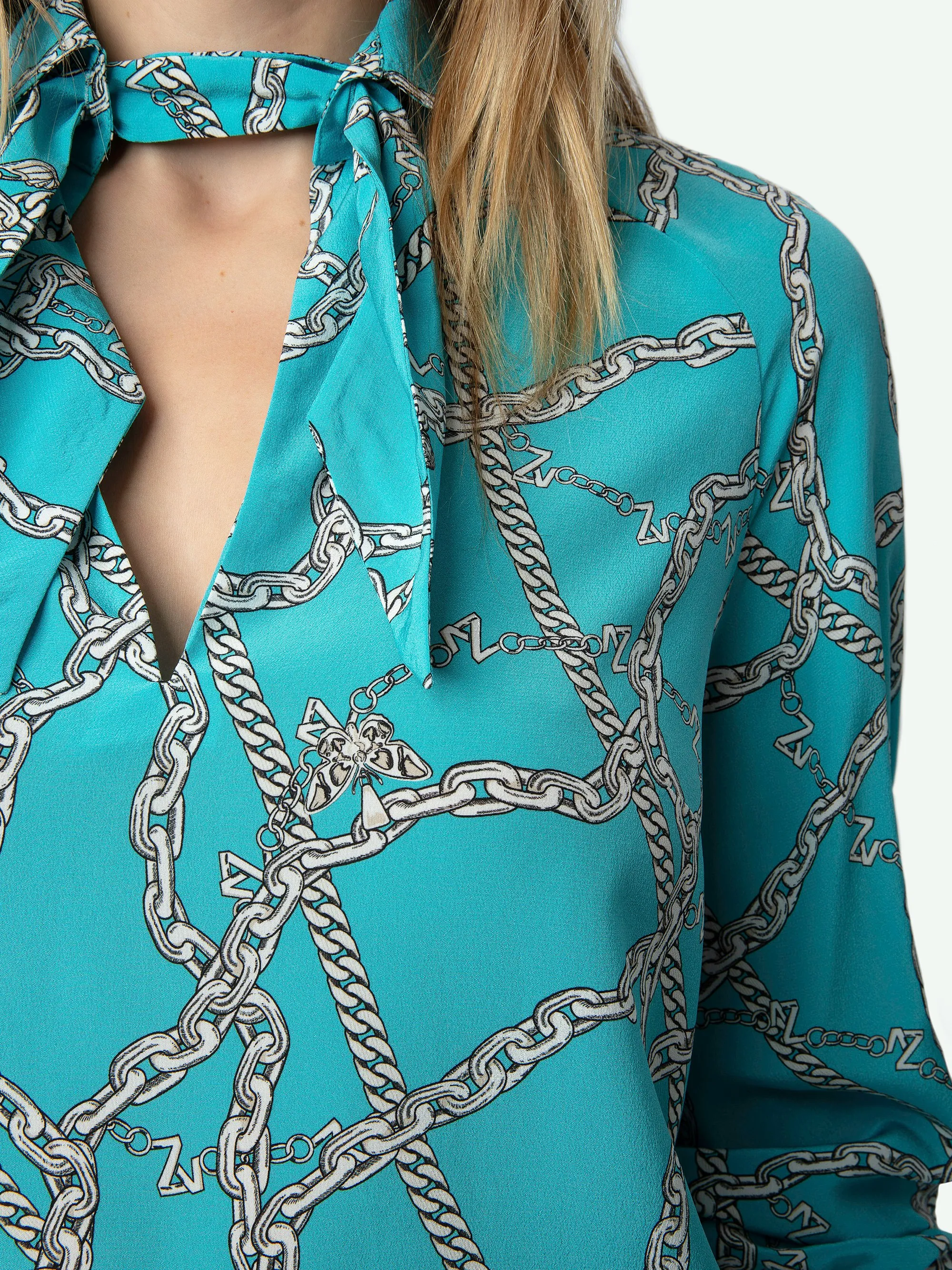Blusa de Seda Tulie