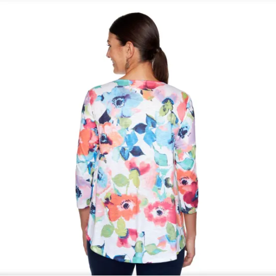BLUSA GERAN MULTICOLOR MANGA LARGA X RUBY RD