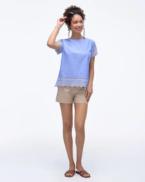 Blusa Mujer Cata Celeste