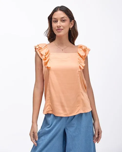 Blusa Mujer Daniela Coral Claro