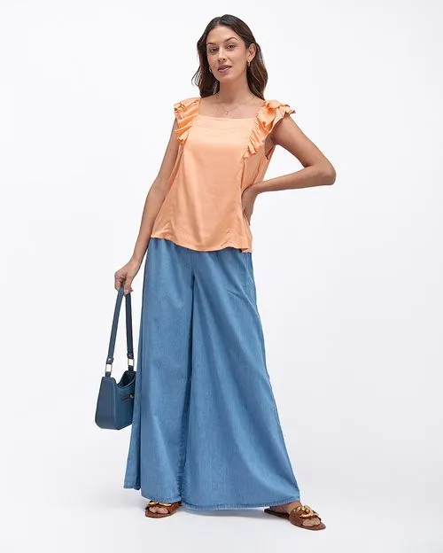 Blusa Mujer Daniela Coral Claro