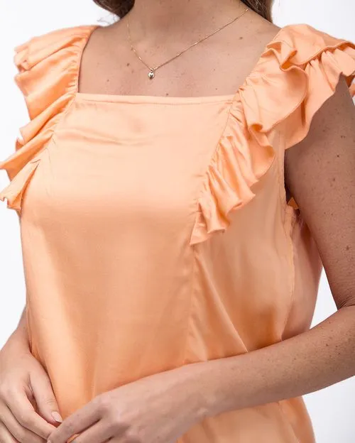 Blusa Mujer Daniela Coral Claro